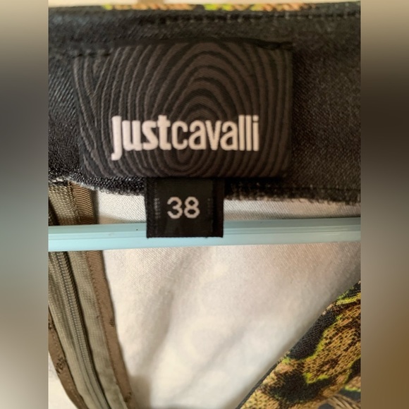 Just CAVALLI DRESS MINI COCKTAIL SIZE 38 EU 6 US 😍 - Picture 5 of 12